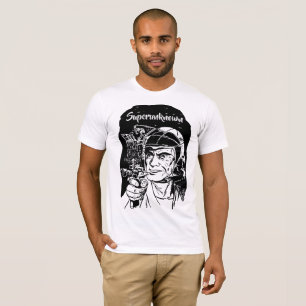 Superunknown Retro Sci-Fi Comic Character T-Shirt