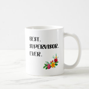 Supervisor Appreciation Thank You Gift Idea Coffee Mug
