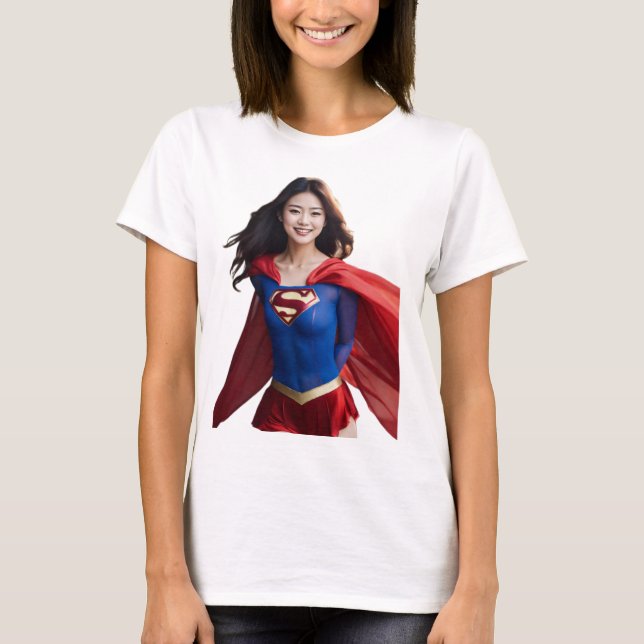 Superwoman Vibes Tee : Embrace Your Strength (Front)