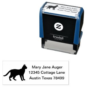 Suphalak Cat Personalized Self-inking Stamp