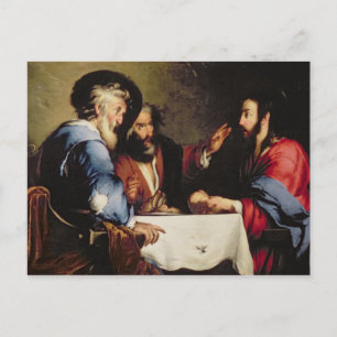 Supper at Emmaus Postcard