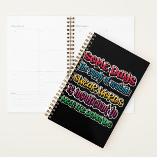 Supply Of Available Swear Words Is Insufficient Planner