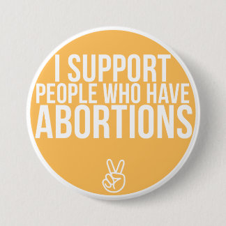 Support! 3 Inch Round Button