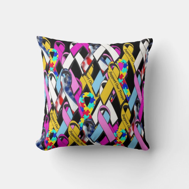 Support a Cause Pillow (Front)