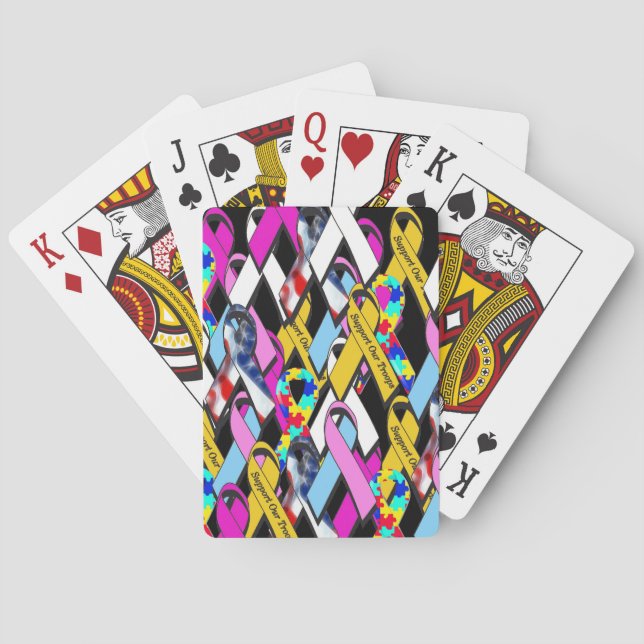 Support a Cause - Playing Cards (Back)