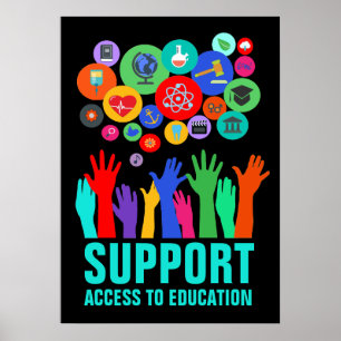 Support Access To Education Education Reform 20X28 Poster