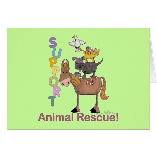 Support Animal Rescue (Front Horizontal)