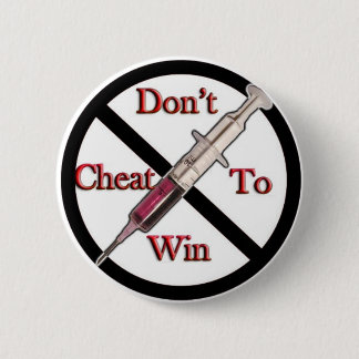 Support Anti-Doping 2 Inch Round Button