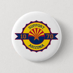 Support Arizona 2 Inch Round Button