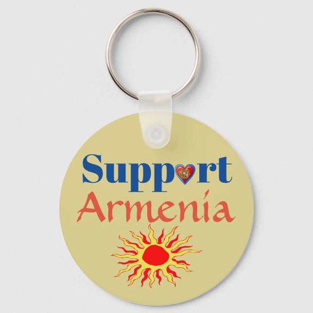 Support Armenia Keychain (Front)