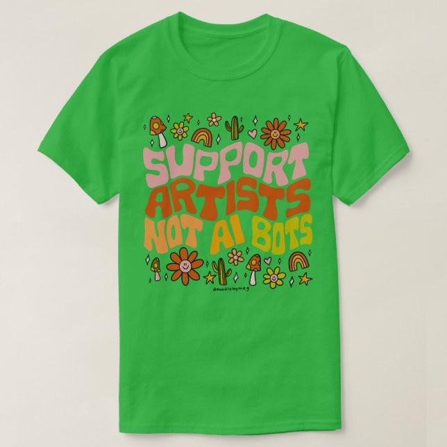 Support Artists T-Shirt (Design Front)