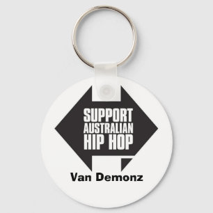 SUPPORT Aussie Hip Hop Keychain