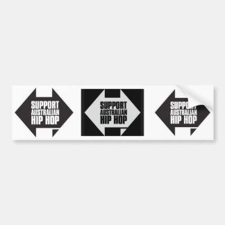Support Australian Hip Hop Bumper Sticker