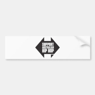 Support Australian Hip Hop Bumper Sticker