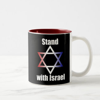 Support avec la tasse de l'Israël