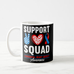 Support Awareness Squad I Chd Congenital Heart Def Coffee Mug