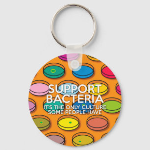 Support Bacteria Keychain