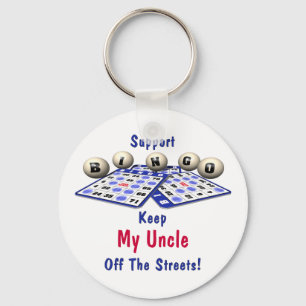 Support Bingo Keychain