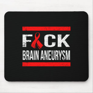 SUPPORT BRAIN ANEURYSM AWARENESS T-SHIRT MOUSE PAD