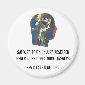 Support Brain Injury Research Magnet