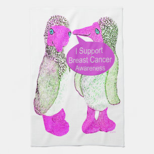 Support Breast Cancer Awareness Kitchen Towel