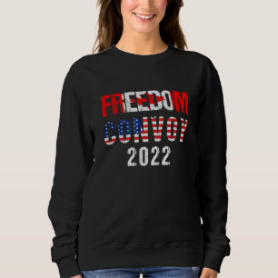 Support Canadian Truckers Canada Freedom Convoy 20 Sweatshirt