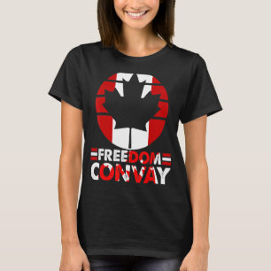 Support Canadian Truckers Freedom Convoy 2022 USA  T-Shirt