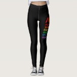 Support Care Acceptance Ally Autism Awareness Leggings<br><div class="desc">This Cute Asperger's Syndrome Awareness Month Autistic Rainbow Autistic Rainbow with a autism gold and little puzzle heart is the perfect Autism Awareness tee for any Autism outfit I Blue For My Autism History Month Motivation</div>