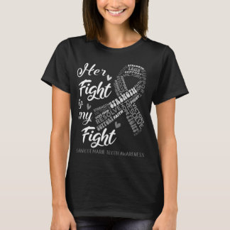 Support Charcot Marie Tooth Warrior Gifts T-Shirt