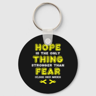 Support Childhood Cancer Awareness 3 Keychain