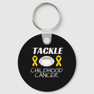 Support Childhood Cancer Awareness Keychain