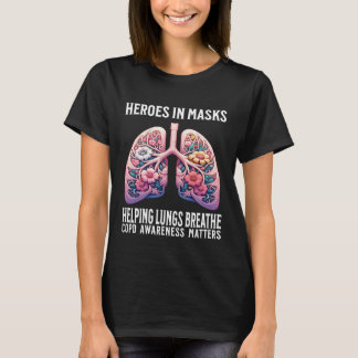 Support COPD Doctors & Nurses COPD Awareness Month T-Shirt