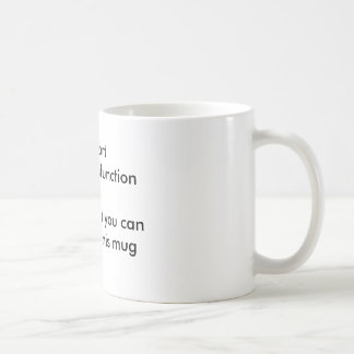Support Erectile Dysfunction Coffee Mug