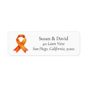 Support et cause de la sensibilisation au ruban or