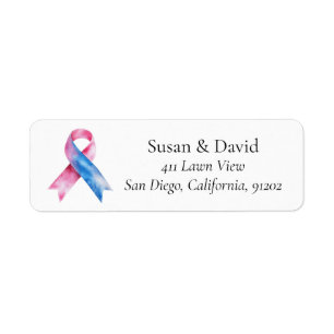 Support et cause de sensibilisation au ruban rose 
