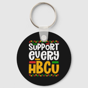 Support Every Hbcu Historical Black College Studen Keychain