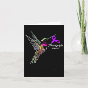 Support Fibromyalgia Awareness Card