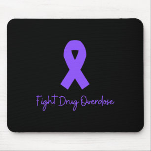 Support Fight Drug Overdose Opioid Awareness For M Mouse Pad