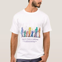 Support for Parents of LGBTQ Kids Basic T Shirt