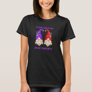 Support Gnomes For Women And Rare Disease Awarenes T-Shirt