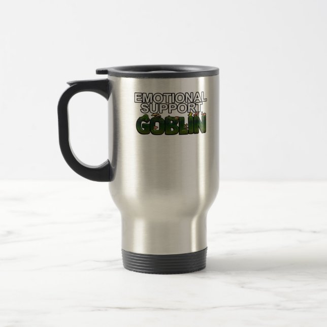 Support Goblin Classic Travel Mug (Left)