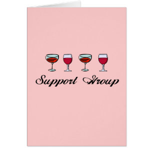 Support Group Wine Glasses