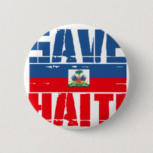 SUPPORT HAITI 2 INCH ROUND BUTTON