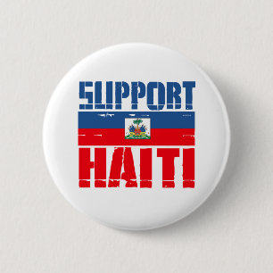 Support Haiti 2 Inch Round Button