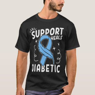 Support Heals Diabetic T-Shirt