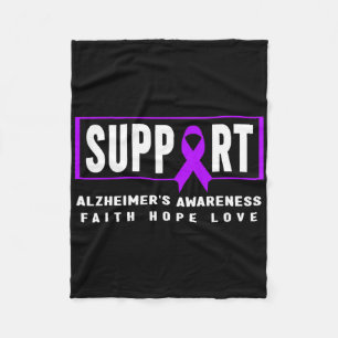 Support Heimerheimer’s - Heimer Warrior Heimerheim Fleece Blanket