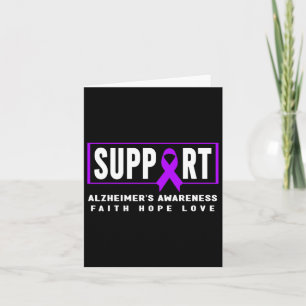 Support Heimerheimer’s - Purple Ribbon Heimerheime Card