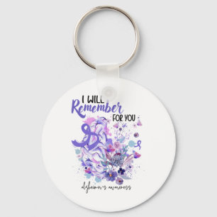 Support Heimerheimers Awareness Gift For Heimerhei Keychain