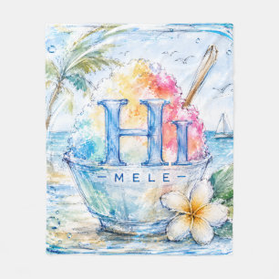 Support HIMELE Throw Blanket Shave Ice