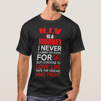 Support Hiv Awareness  T-Shirt